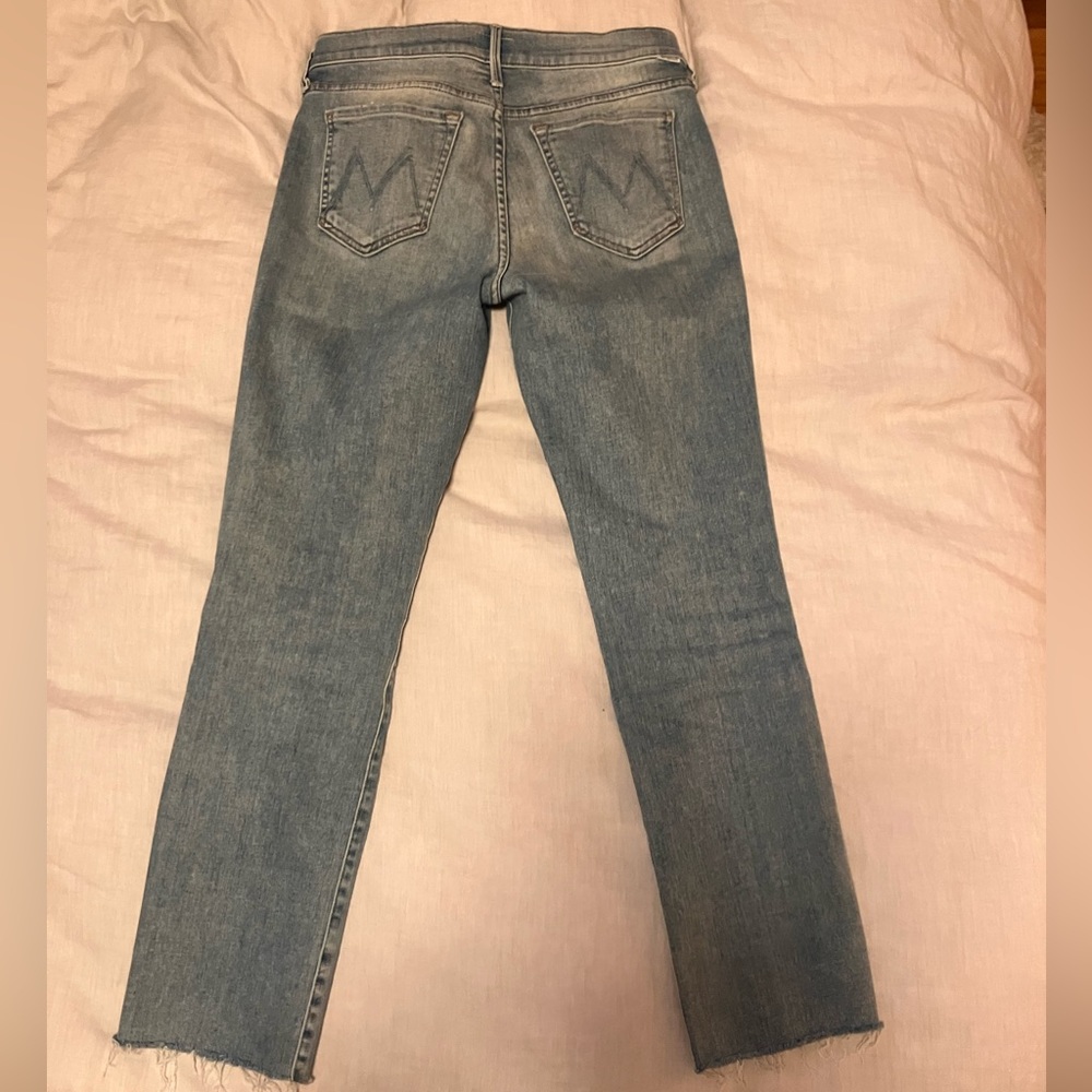 Mother Denim Jeans, Rascal Ankle Snippet, Size 28 - image 2